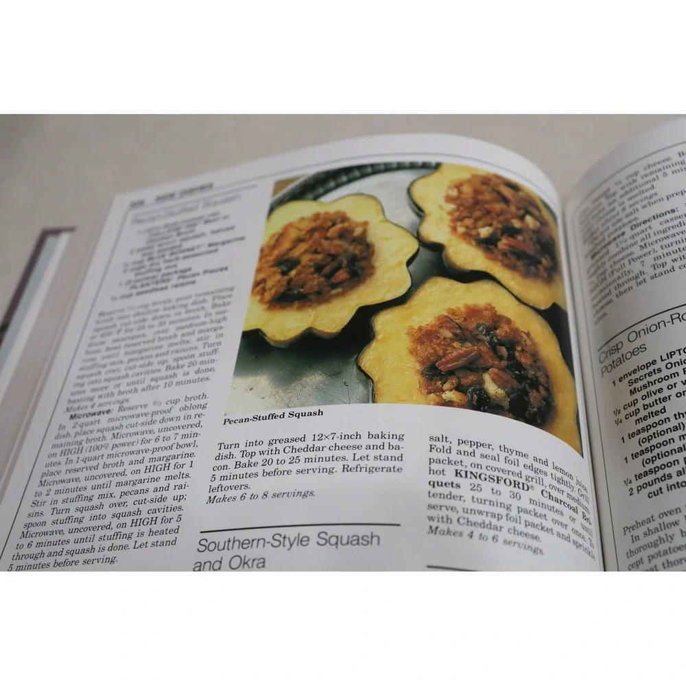 Great American Favorite Brand Name Cookbook Collector's Edition Gold Gilt Edges